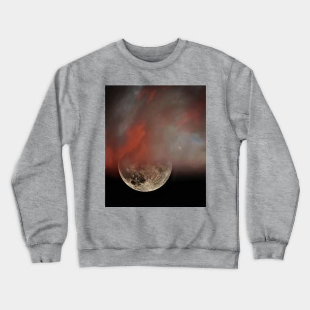 Low Moon Crewneck Sweatshirt by JohnStanton